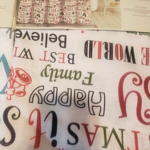 Christmas shower curtains